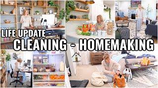 ️FINDING JOY IN THE EVERYDAY *life update* | CLEANING & ORGANIZING MOTIVATION | HOMEMAKING