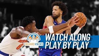 Knicks vs Detroit Pistons | Halftime to Crunchtime + Play by Play | Run Down the Pistons