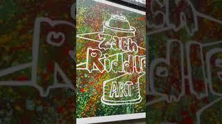 #zachriddleart #spraypaintart #vivalastool #barstoolsportsart