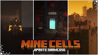 Mine Cells - Dead Cells Mod (Mod Update Showcase) | New Dimensions, Boss and More | Fabric 1.20.1