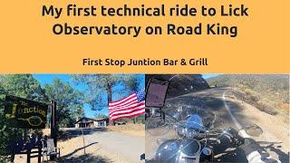 Technical ride to a motorcycle stop at the Junction Bar & Grill in Livermore, CA