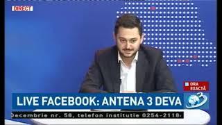 Ora exacta la Antena 3 Deva, invitat, Alin Tamba, 25.08.2022 - Stiri Antena Vest -