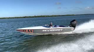 21 SUPERBOAT WITH MERCURY 300R | RUNNING 85+ MPH | STYLE & GRACE