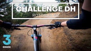 FLAT OUT FUN - Challenge DH Mountain Bike Trail (Grade 3 - Intermediate) | Whaka Forest, Rotorua