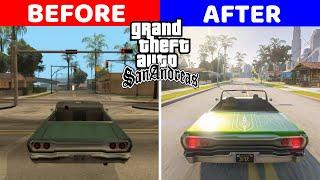 GTA San Andreas With Ultra Realistic Graphics Mod (Installation) For Low End PC!