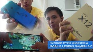 MyPhone myX12 unboxing and Mobile Legends gameplay