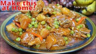 Ang sarap Easy Pork Recipe idea  How to Make Delicious Pork Guisantes, Best Pork Guisantes Method