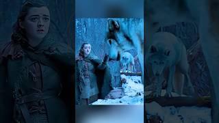 Game of Thrones | Arya Stark's Reunion with Nymeria and Return to Winterfell 