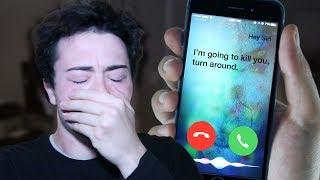 (PROOF THAT SIRI IS REAL) DO NOT FACETIME SIRI AT 3:00 AM *THIS IS WHY* 3 AM SIRI CHALLENGE!!
