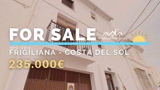  Townhouse FOR SALE with private garage | Casa de pueblo EN VENTA con garaje privado [Frigiliana]