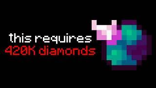 I Collected 420,000 Diamonds For Modded Minecraft