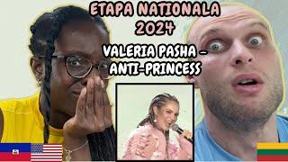 Valeria Pasha - Anti-Princess Reaction (ESC Moldova  Etapa Națională 2024) FIRST TIME LISTENING