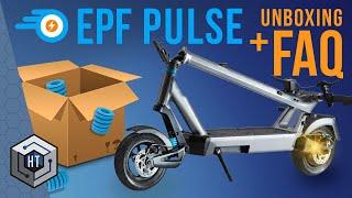 ePowerFun ePF PULSE eScooter UNBOXING: Harte Klapperkiste!?  Fritz 2.0 besser? (FAQ)