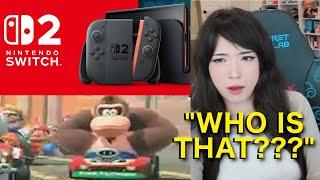 Emiru reacts to Switch 2 video from videogamedunkey