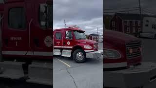 Carbonear Volunteer Fire Department: Arrival of New Pumper. November 2021