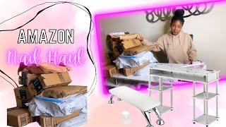 HUGE Amazon Nail Supply Haul | Beginner Nail Tech Friendly #beginnernailtech