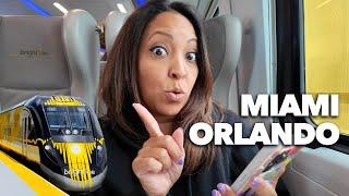  ¡Brightline NO ES LO QUE ESPERABA! Tren Miami - Orlando ¿Vale la pena? ¿Es MUY caro? 