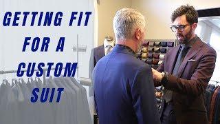 Daniel George Menswear - Part 1 Getting Measured