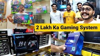 2 Lakh Ka Gaming Setup | UTH Lucknow | Best Gaming Shop In Lucknow | Naza Market | Laptop Service