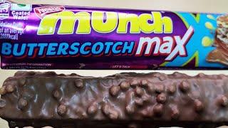 Nestlé Munch Max Butterscotch Wafer Chocolate Bar | Ingredients, Taste, Price, Ad | Nestlé India