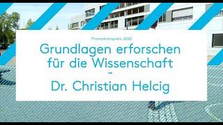 Promotionspreis 2020: Dr. Christian Helcig