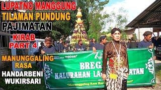 KIRAB MANGGUNG LUPATMO PAJIMATAN PUNDUNG TILAMAN HARI JADI WUKIRSARI IMOGIRI BANTUL JOGYA PART 4