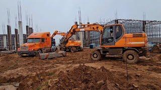 Máy xúc làm việc triệu view #excavator #doosan #mrtuan