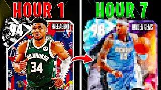 We Had 7 Hours to Build The Best Team Possible Spending $0 in NBA 2k25 Myteam