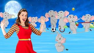 Daisy Dot - TEN LITTLE ELEPHANTS ️