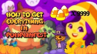 How to get EVERYTHING for FREE in Prodigy’s PUMPKINFEST!