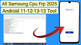 New Update Samsung Frp Bypass In Adb Tool Android 12-13-14 Latest Security Frp Unlock 2025