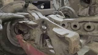 How To Replace A Tractor Front Axle Bush with Basic Tools on a Massey Ferguson 135 Swept Axle