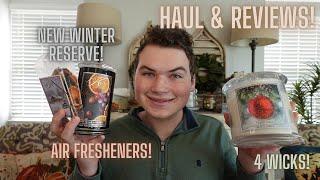 Haul & Reviews: Kringle 4-Wicks, New Winter Reserve, Car Air Fresheners, Body Care & more!