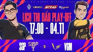 SAIGON PHANTOM vs V GAMING | SGP vs VGM | Play-off 1 ĐTDV mùa Đông 2021