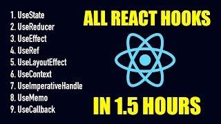 React Hooks Course - All React Hooks Explained