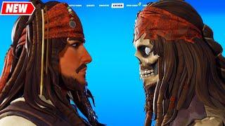 Jack Sparrow VS Cursed Jack Sparrow | Fortnite x Pirates of the Caribbean