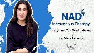 Tired? Stressed? Try NAD IV Therapy Today!  #drshaistalodhi