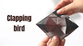 Paper Clapping Bird That Actually Moves! DIY Guide