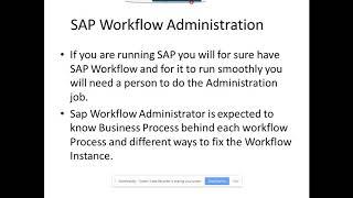 SAP Workflow Administration Simplified