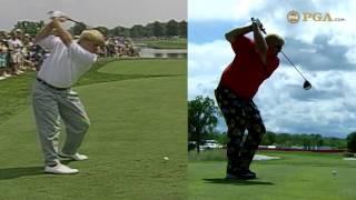 How John Daly's Swing has Changed Over the Years: 1991 vs. 2017 | 2017 PGA Championship