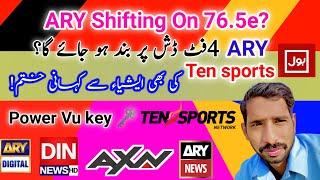 ARY News| Ten sports HD | AsiaSat7 105.5e   to Apstar 76.5e