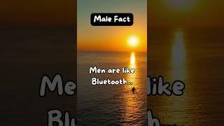 Unlocking the Male Mind: Men are Like Bluetooth - The Fascinating Truth Revealed! #videoshort #facts