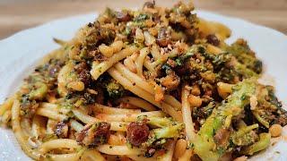 PASTA CON i BROCCOLI alla #SICILIANA - Ricetta Veloce che Devi ASOLUTAMENTE Provare