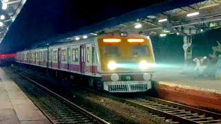  100 KMPH High Speed Express Trains Skipping Stations at Full Speed | Most Powerful Train Engine