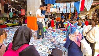 Istanbul Summer 2023 Market Bazaars [4K60fps]- Saturday Bazaar in Bakırköy