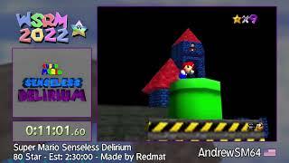 WSRM2022 - Super Mario Senseless Delirium 80 Star by AndrewSM64