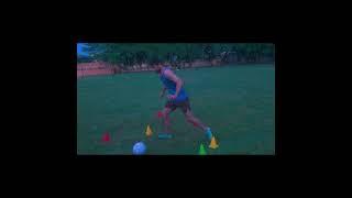 Learn step over  #soccerskills #footballmemories #footballjourney #cr7 #footballskills #soccer