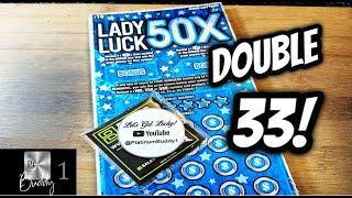 Lady Luck 50X! Looking for Multipliers!! Ohio Lottery Scratch Off Tickets
