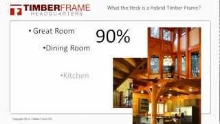 Timber Frame Hybrids - What the Heck is a Hybrid Timber Frame?