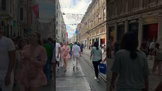 Istanbul vibes Istiklal avenue #travel #walking #turkey #street #vibes